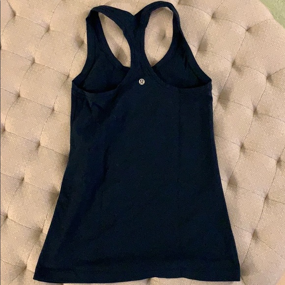 [Lululemon] Dark Teal Cool Racerback Tank - Picture 3 of 4